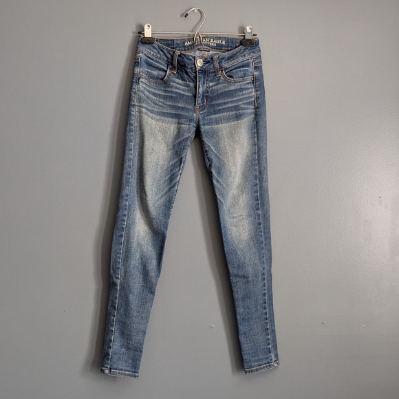 ❤️ American Eagle Jegging 0 Short Petite - Picture 1 of 7